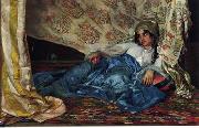 unknow artist Arab or Arabic people and life. Orientalism oil paintings  428 France oil painting artist